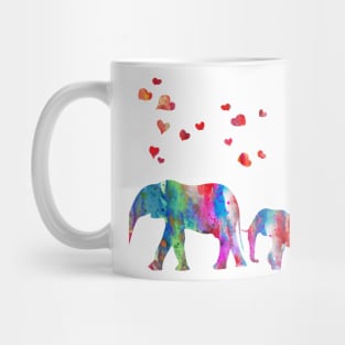 Elephant family Mug